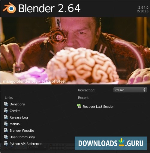 current version of blender