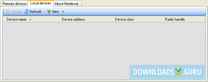 Bluetooth Network Scanner