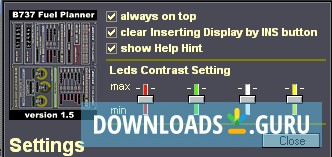 Boeing 737 Fuel Planner
