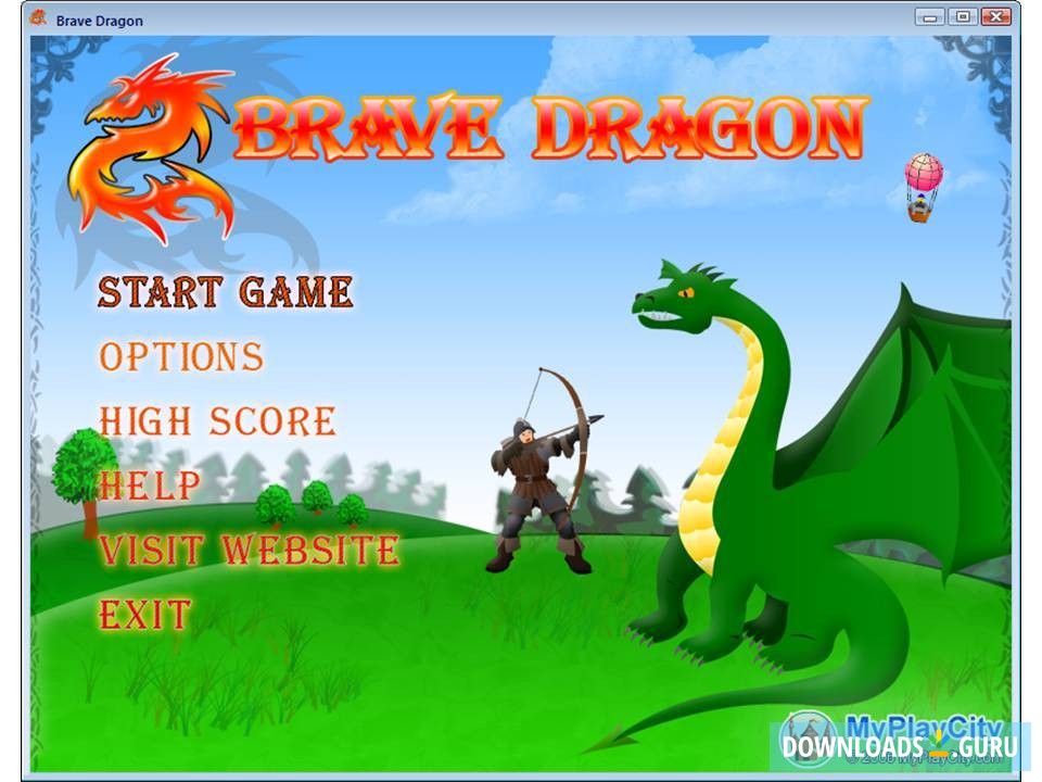 Game Main Screen