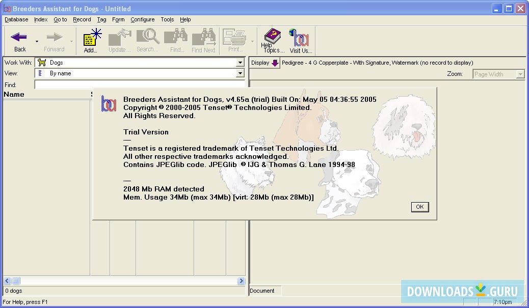 Breeders Assistant for Dogs