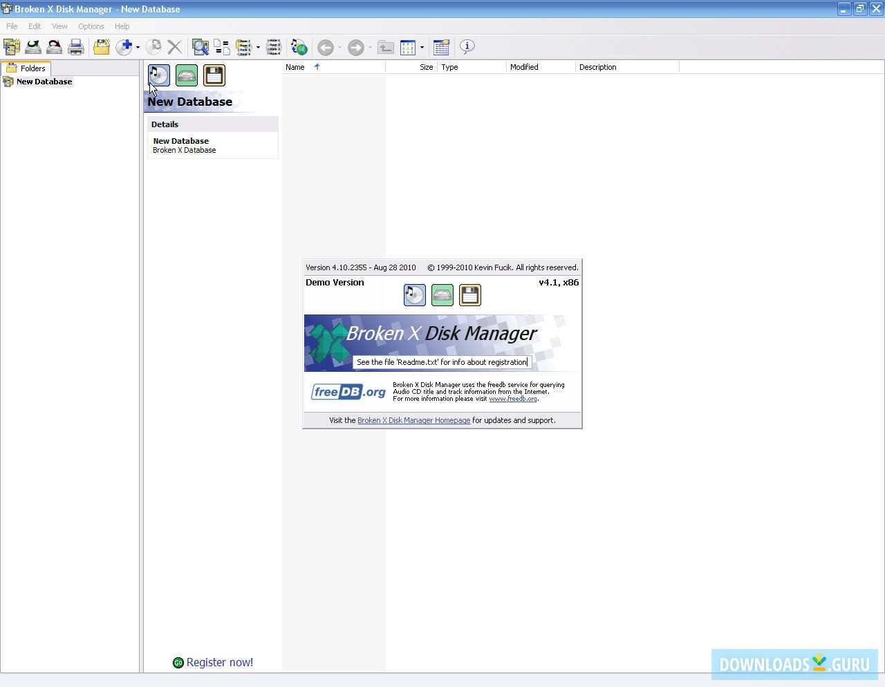 Broken X Disk Manager