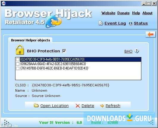 Browser Hijack Retaliator
