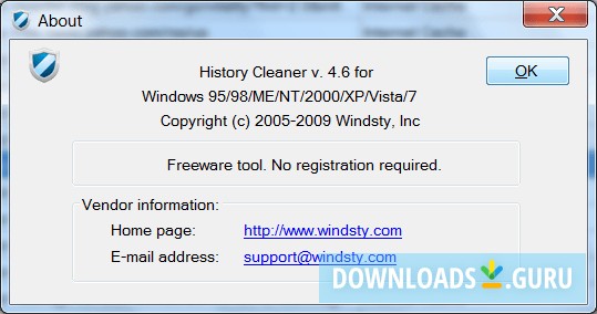 Browser History Cleaner