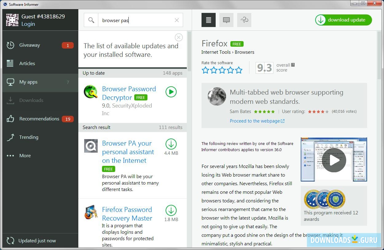 Browser Password Decryptor
