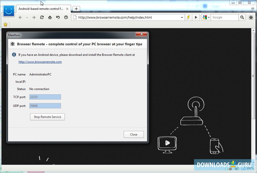 BrowserRemote