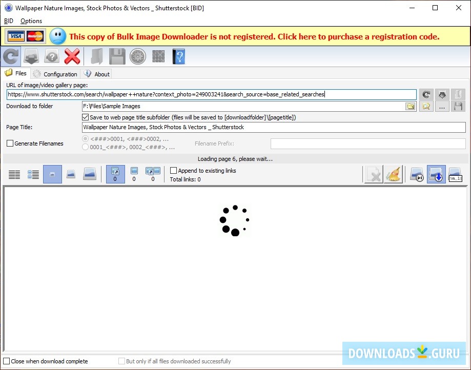 Bulk Image Downloader 6.27 free instals