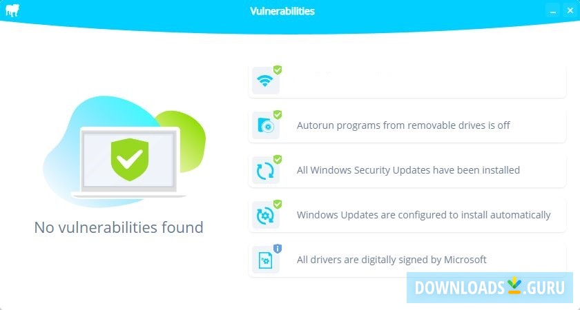 Vulnerabilities monitor