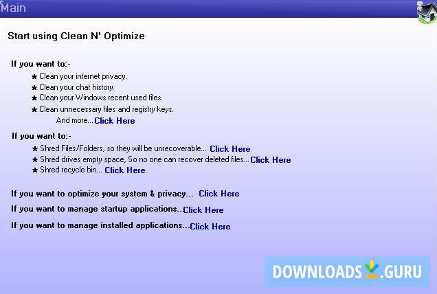 BulletProofSoft Clean N' Optimize