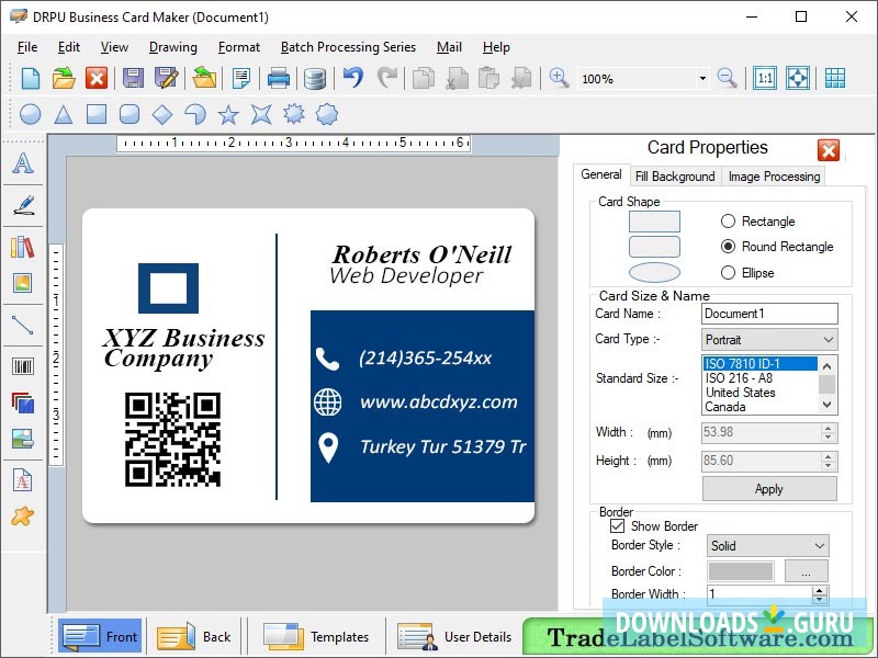 Business Card Maker Software