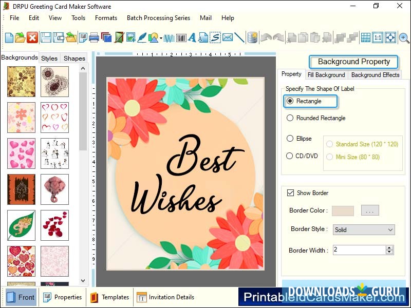 Business Cards Maker Software