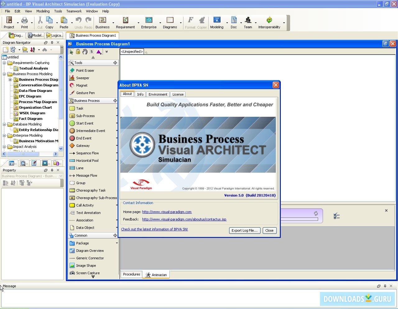Business Process Visual ARCHITECT