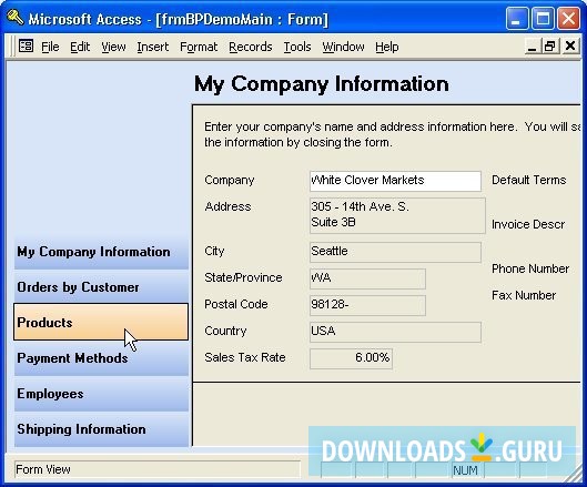 Button Painter for MS Access