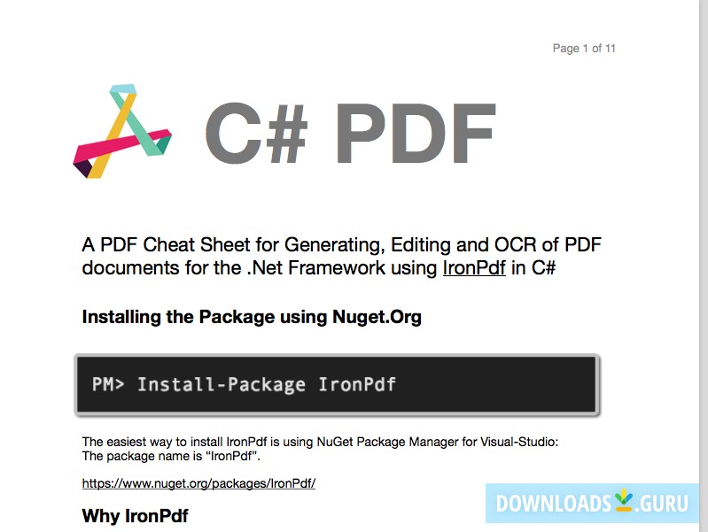 C# PDF