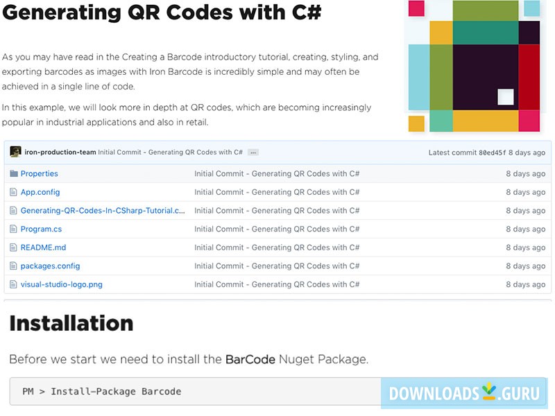 C# QR Code Generator