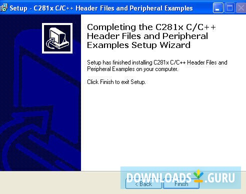 C281x C/C++ Header Files and Peripheral Examples