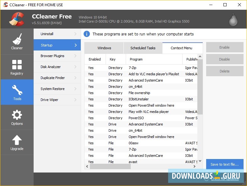 ccleaner download windows 7