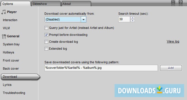 CD Art Display 2.0 Options