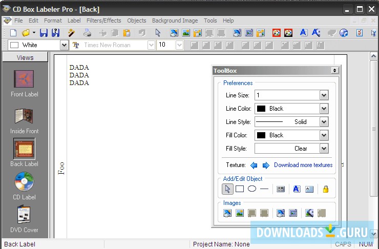 download newsoft cd labeler windows 10