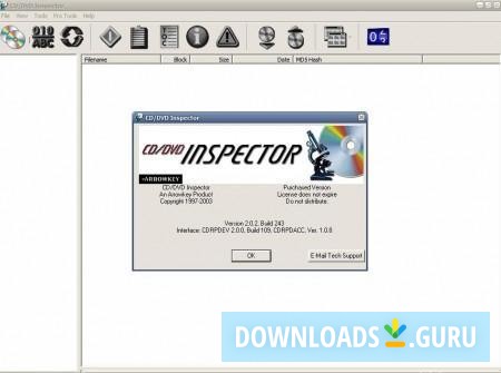 CD/DVD Inspector
