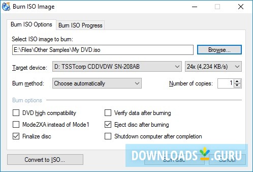 how to copy dvd to iso image in windows 10 free