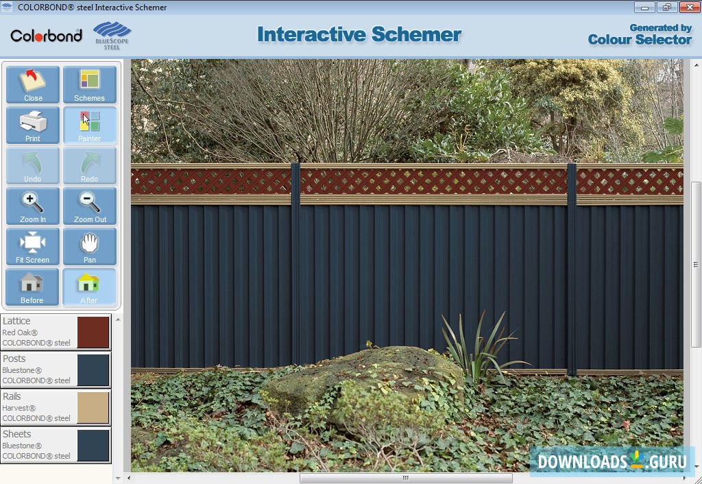 COLORBOND® steel Colour Selector Home Edition