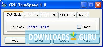 CPU TrueSpeed
