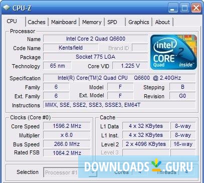 cpu z for pc free download