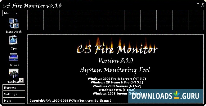 CS Fire Monitor