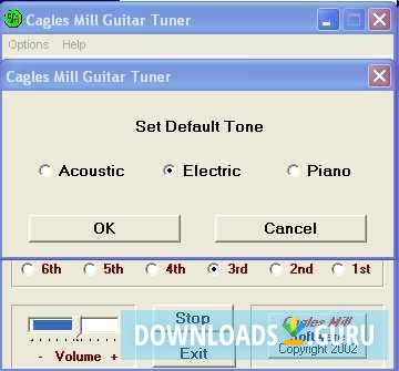 Choosing a tone