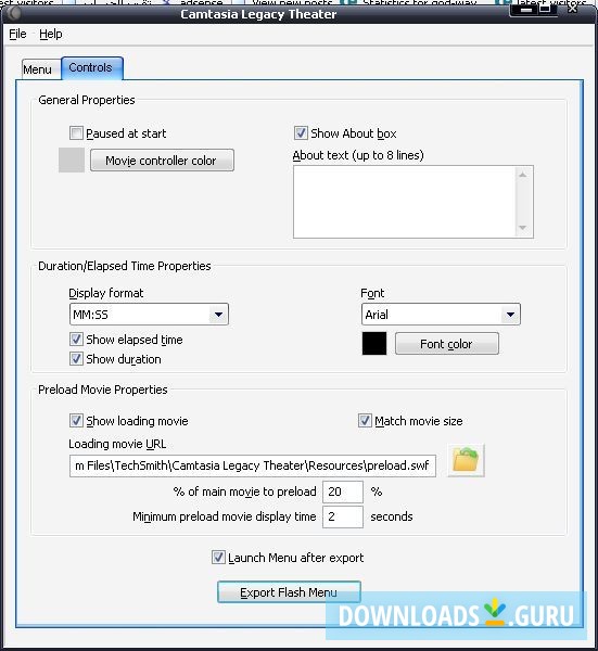 Controls configuration
