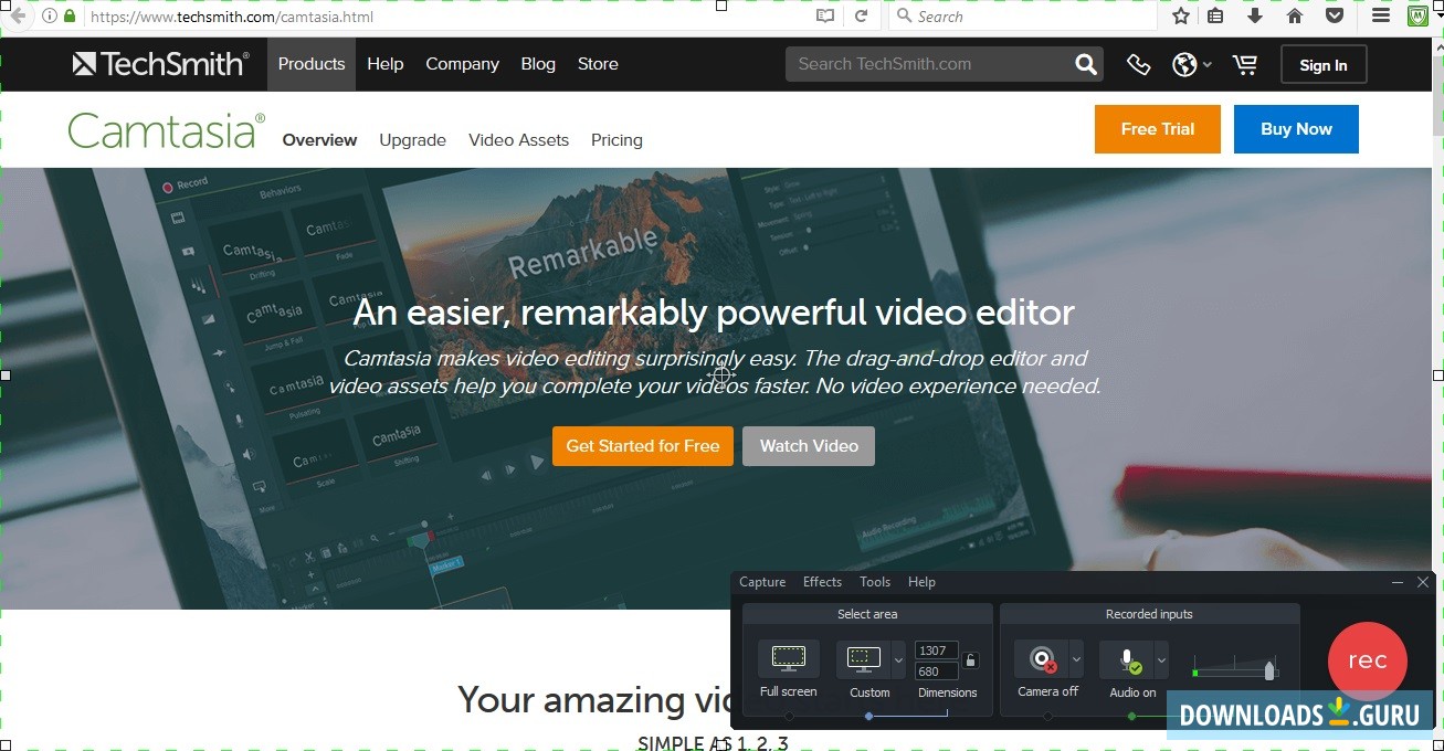free download camtasia for windows
