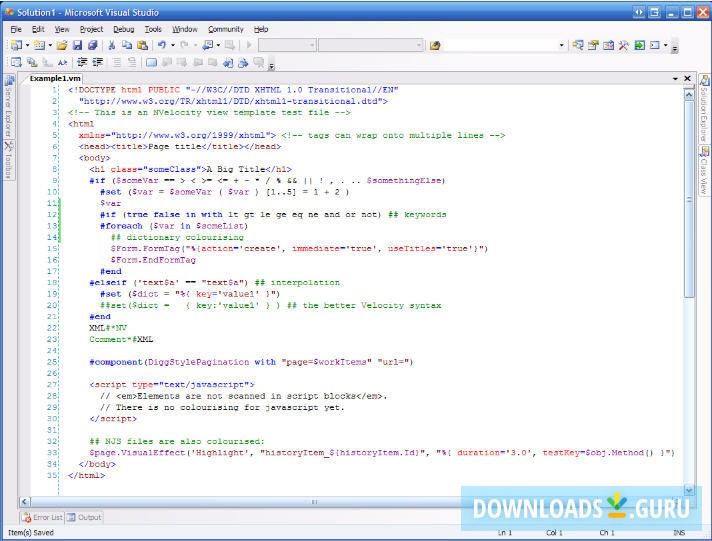 Castle Visual Studio Integration