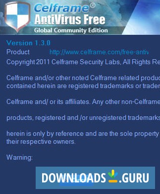 Celframe Anti Virus Free Global Community Edition