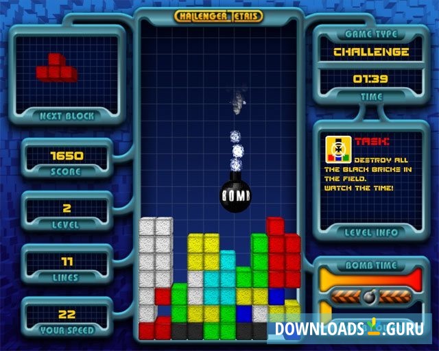 Challenger Tetris