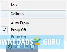 Change Proxy Settings