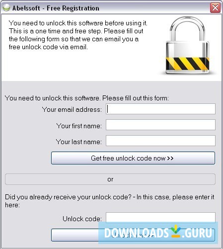 First Screen Registration