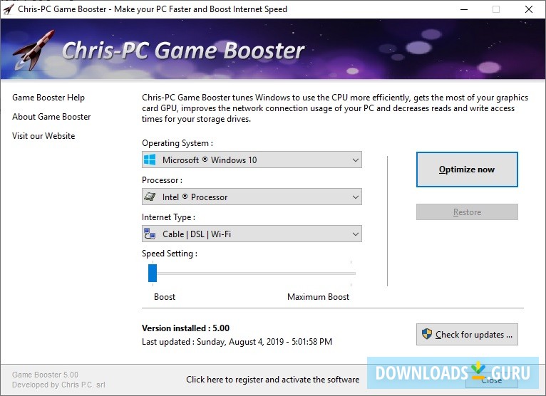 Chris-PC Game Booster