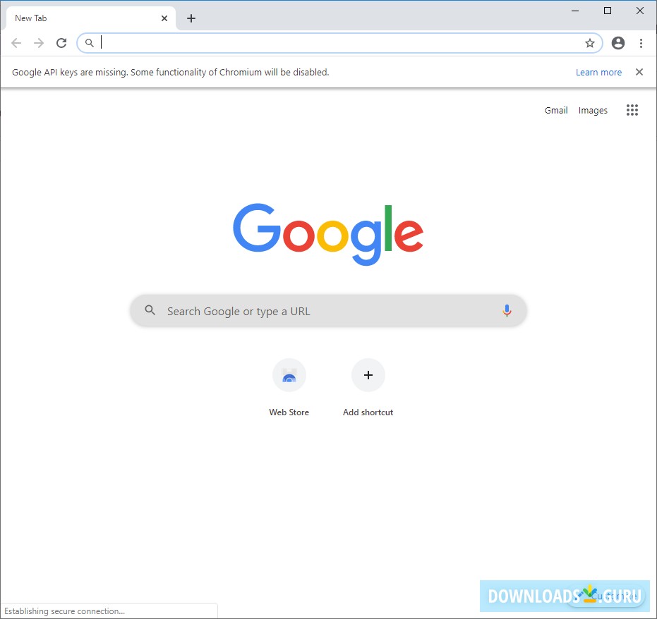 install chromium windows 10