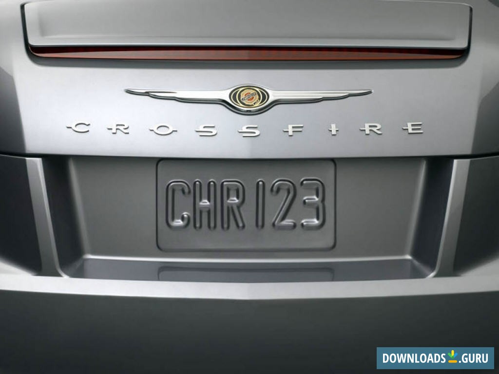 Chrysler Crossfire Roadster Screensaver