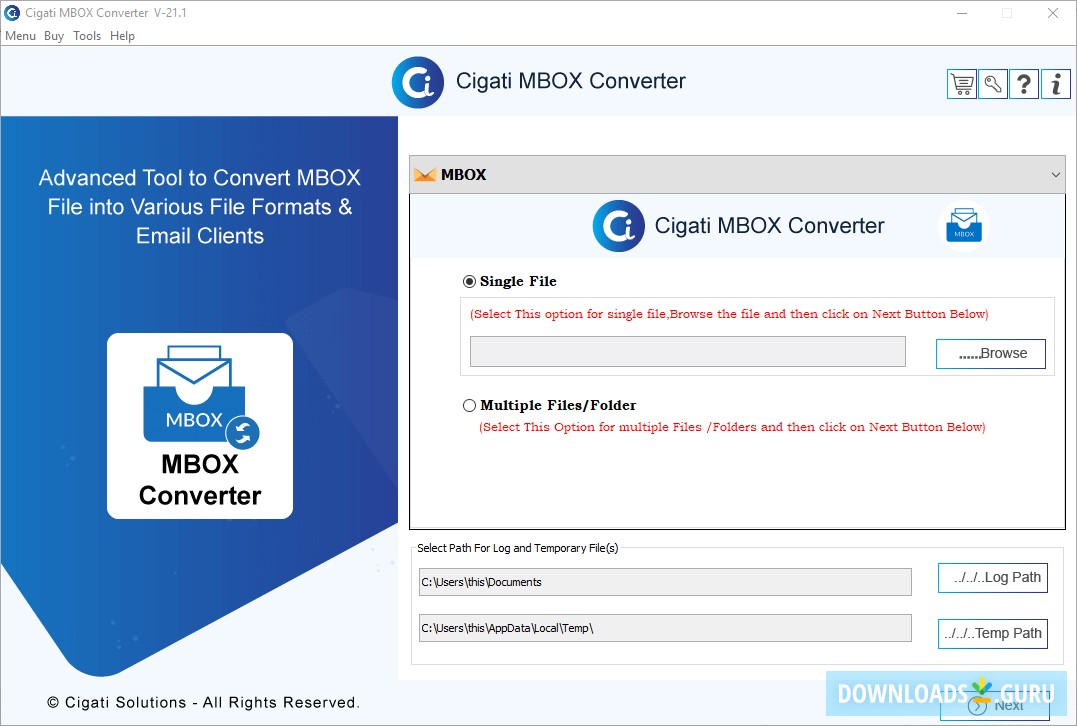 mbox converter tool