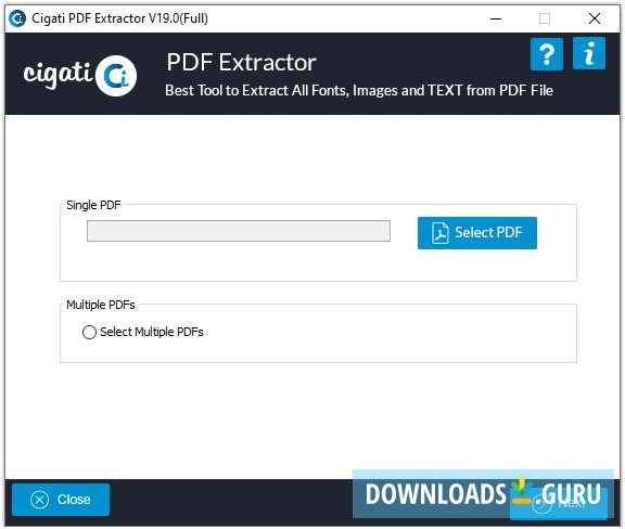 online free pdf extractor
