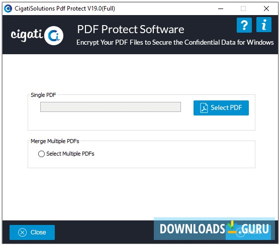 Cigati PDF Protect Tool