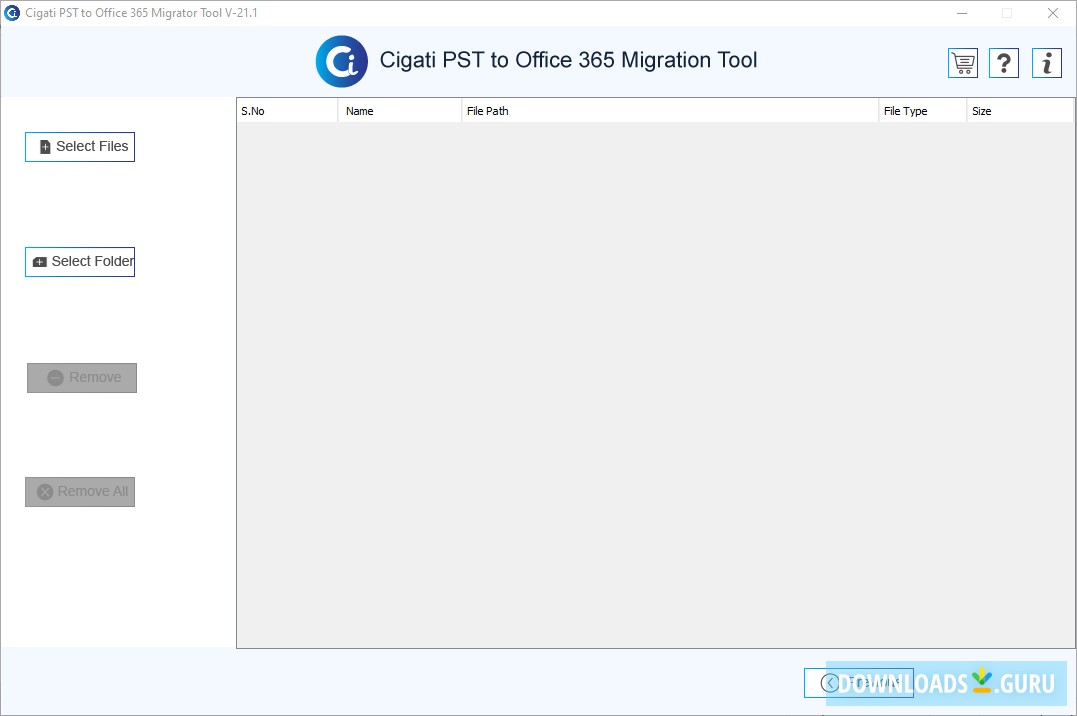Cigati PST to Office 365 Migrator Tool