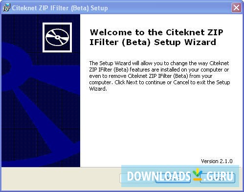 Citeknet ZIP IFilter
