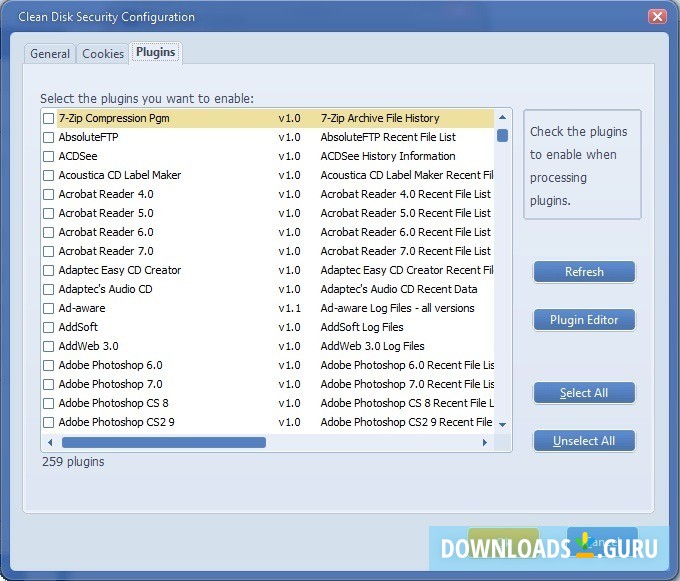 Plugin Configuration