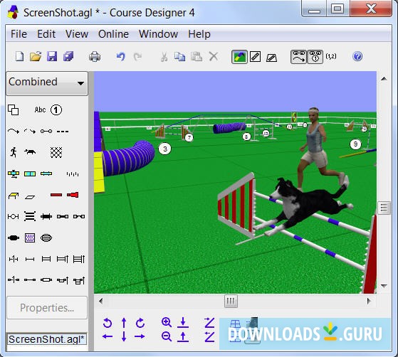 Clean Run Course Designer