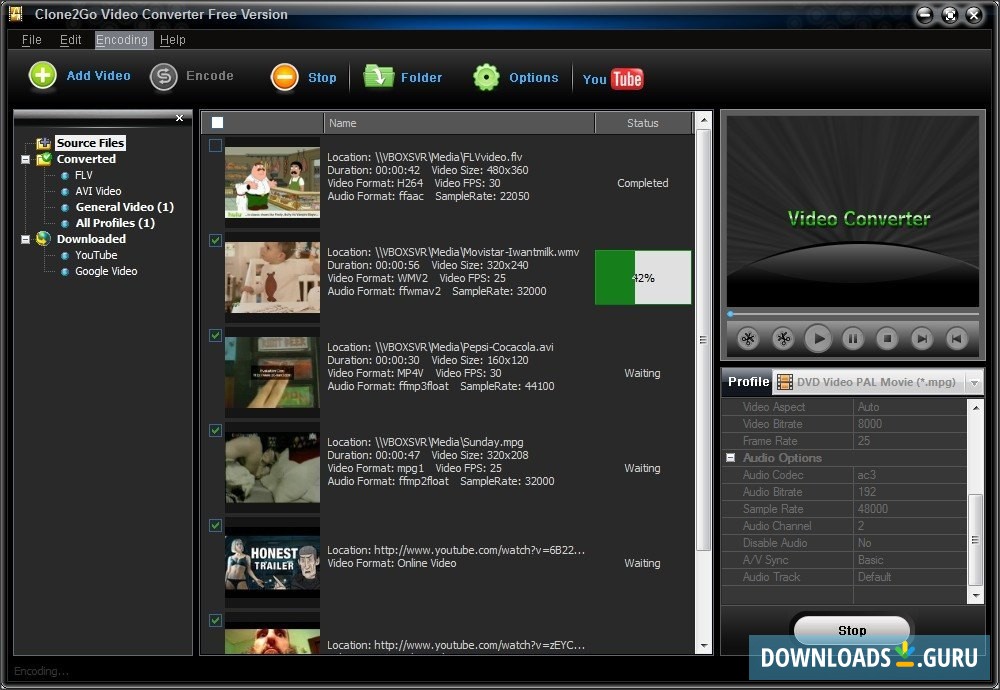 Clone2Go Video Converter Free Version