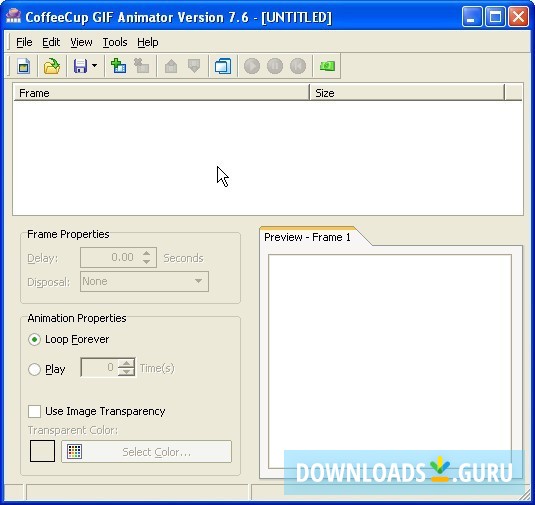 CoffeeCup GIF Animator