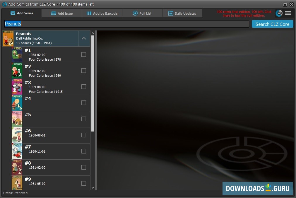 Collectorz.com Comic Collector